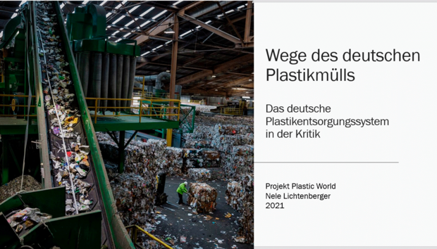 plastic world: Wege des deutschen Plastikmülls