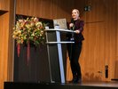 Erste UniKUS-Hochschulmesse: Studienberaterin Prisca Erb stellt die ETH vor