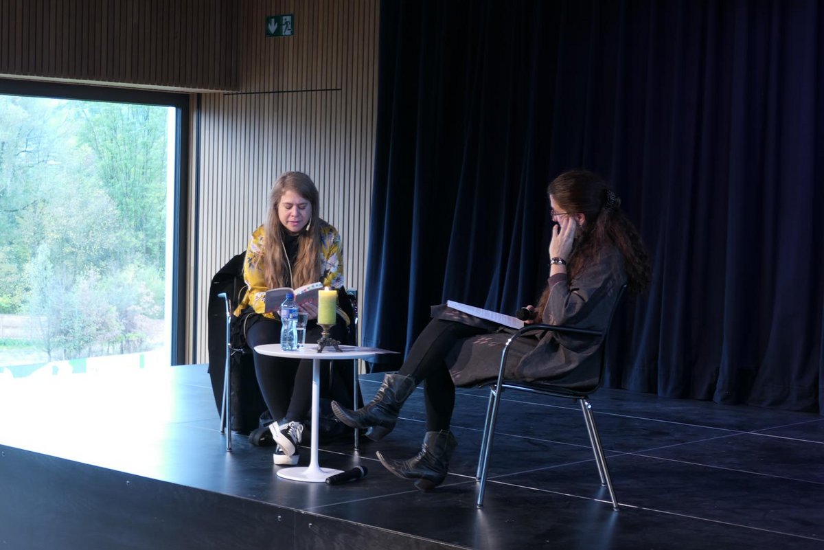 Kantonsschule Uster Autorinnenlesung von Julia von Lucadou