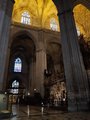 im Inneren der Kathedrale in Sevilla