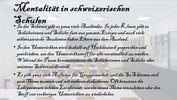 Vergleich von Mentalität, Kultur und Bewertungssysteme in der Schweiz