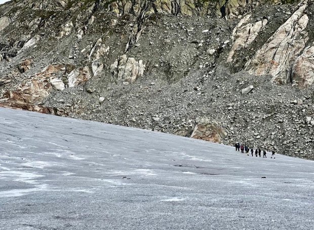 Unterwegs vom ewigen (?) Eis des Rhonegletschers zu den Reichenbachfällen