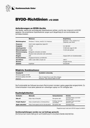 BYOD-Richtlinien v12 2025