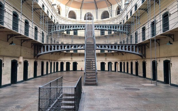 “Kilmainham Gaol”, an old and impressive prison