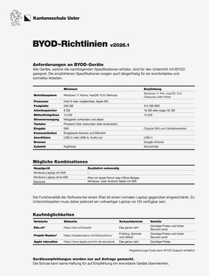 BYOD-Richtlinien v2026.1