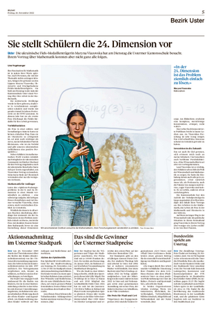 ZO/AvU Donnerstag, 18. November 2022