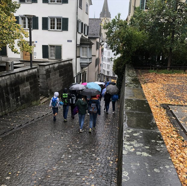 Fast ganz Zürich gesehen: Exkursion der U1c 