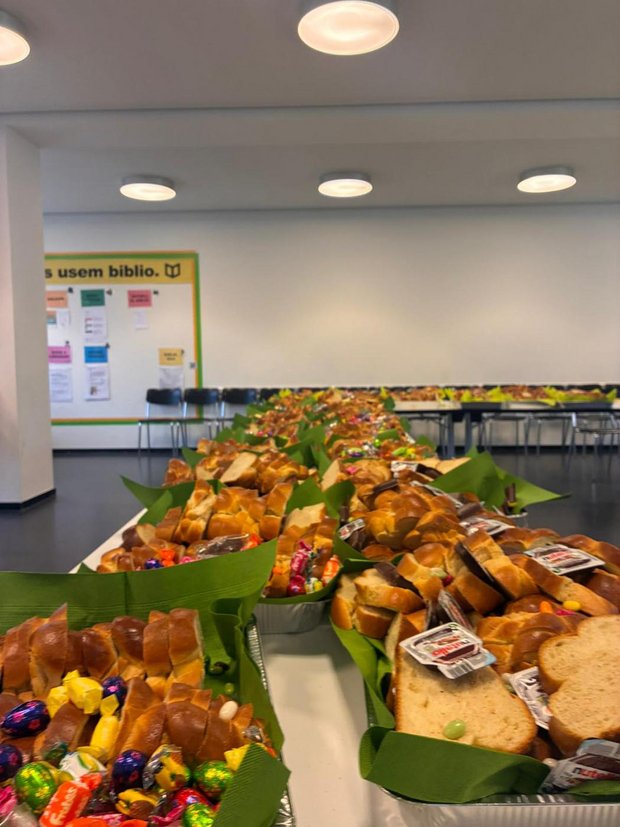 Gemeinsamer Osterzmorge vor den Frühlingsferien
