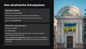 Das ukrainische Schulsystem
