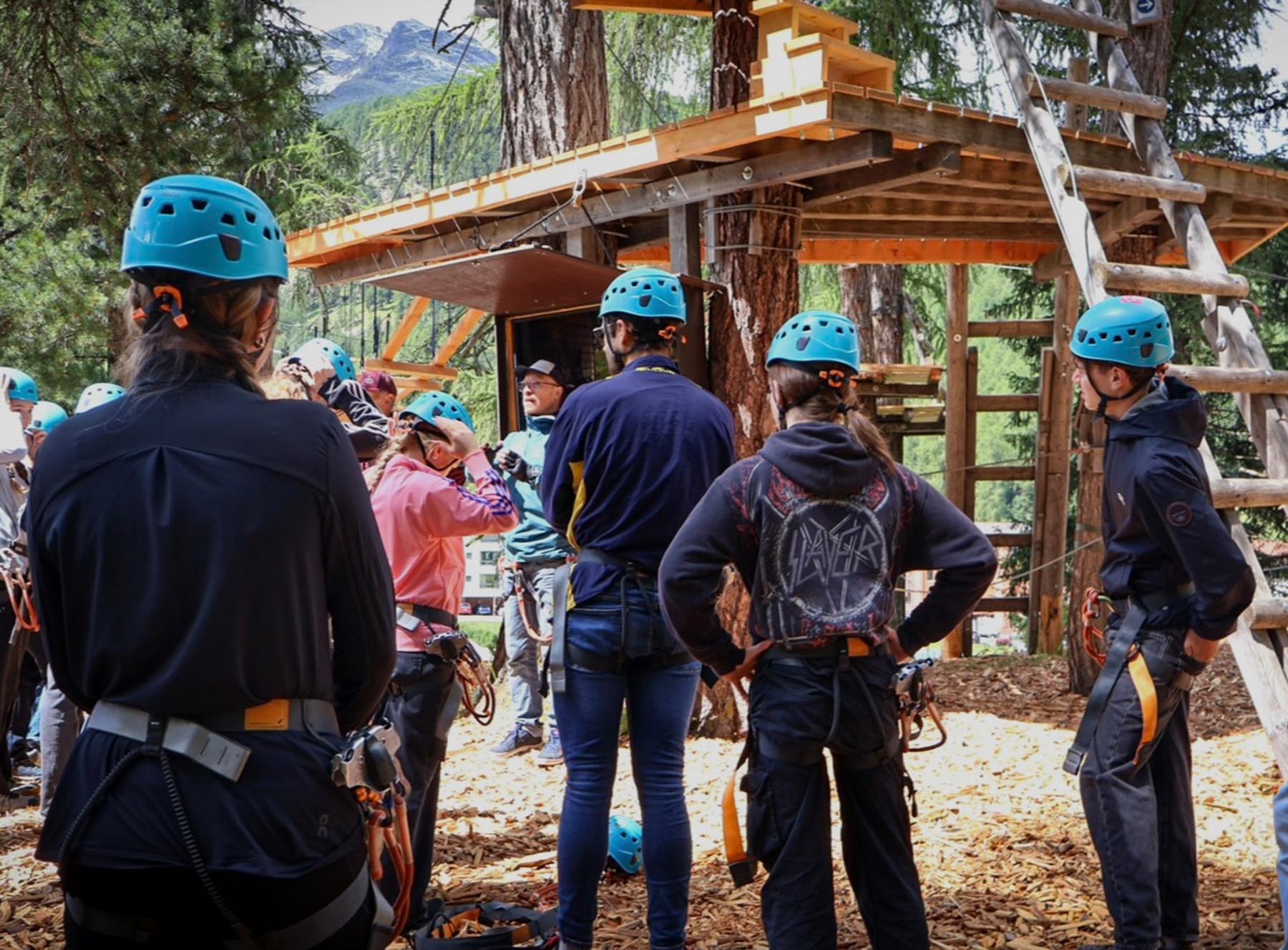 Teambuilding im Engadin – die Arbeitswoche der G3l, Foto: Elin Fichnová (G3l)