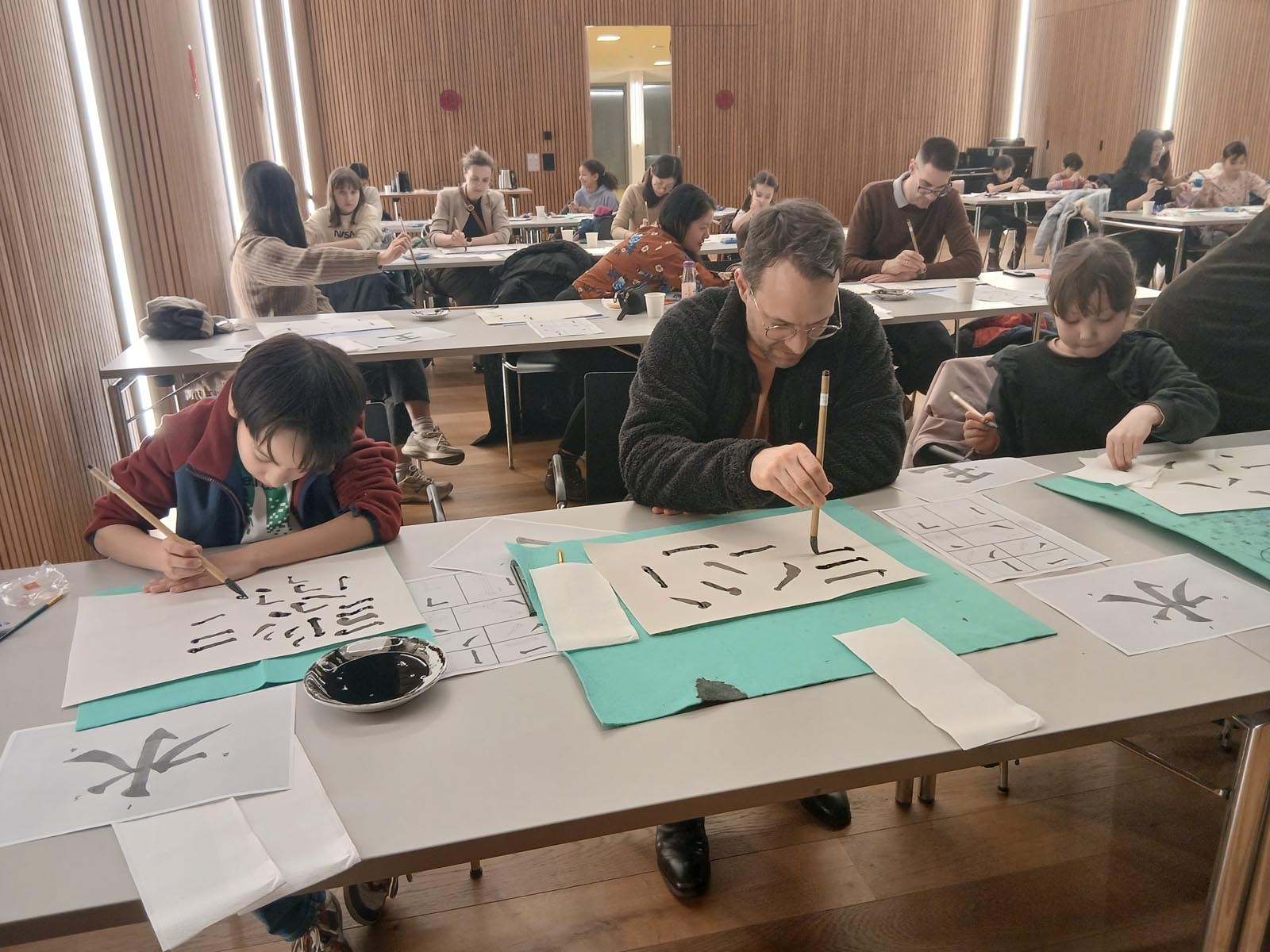 Chinesischer Kalligraphieabend