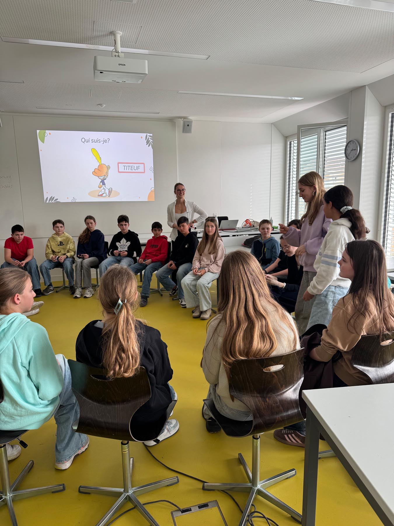 Gastlehrperson aus der Romandie an der KUS